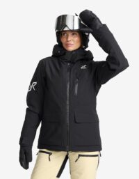 Revolution Race AccXel Insulated 2L Ski Jacket Dam Black, Storlek:4XL