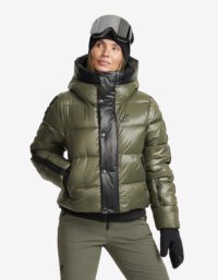 Revolution Race Raise Puffer Ski Jacket Dam Kambaba Green, Storlek:XL