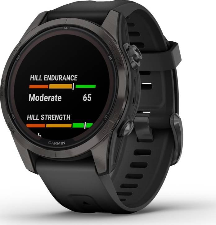Garmin Fenix 7S Pro Sapphire Solar Edition Carbon Gray