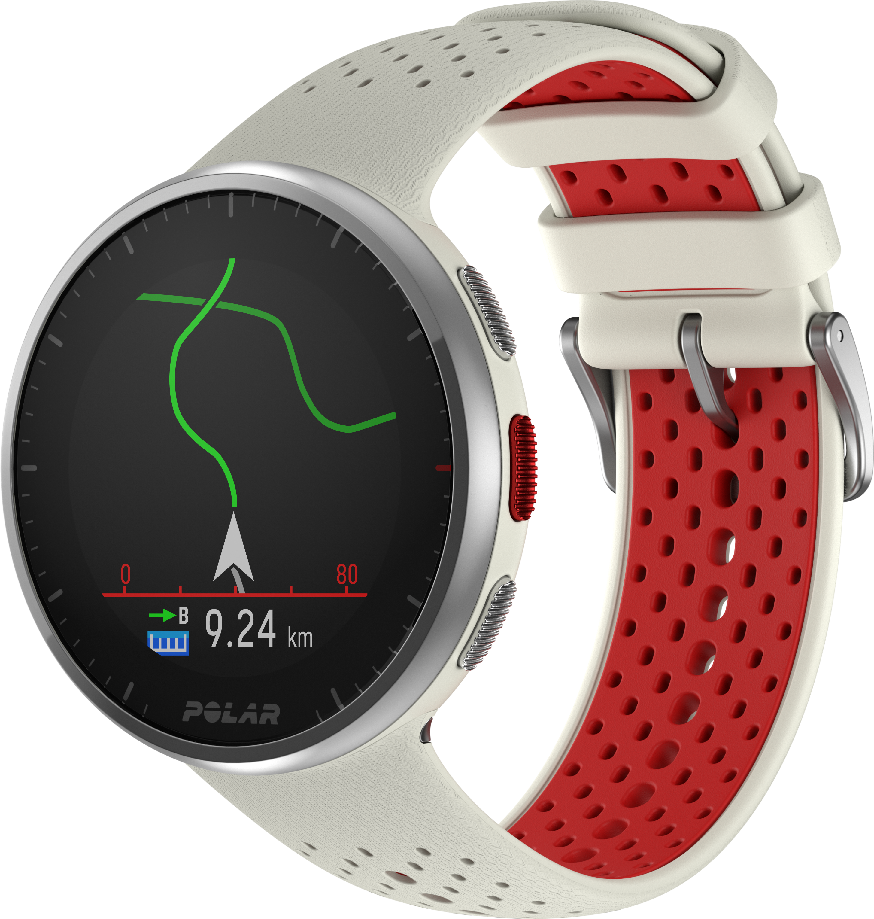 Polar Pacer Pro White/Red