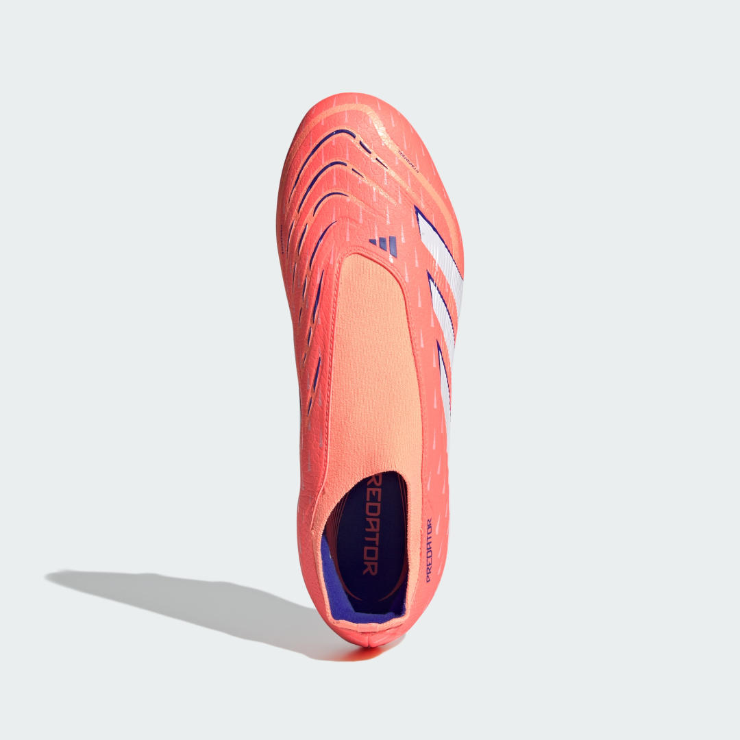 Adidas Predator League fotbollsskor utan snörning för fast/flera underlag