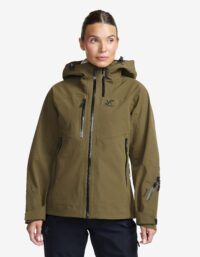 Revolution Race Cyclone 3L Shell Jacket Dam Dark Olive, Storlek:XS