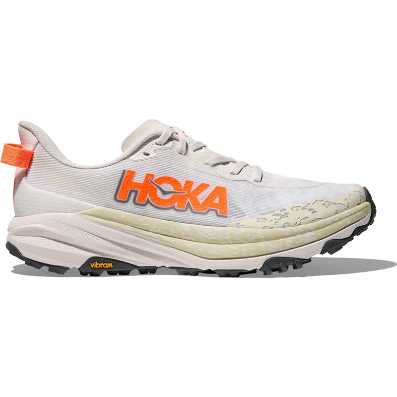 Hoka M Speedgoat 6 White / Neon Tangerine White / Neon Tangerine 45 1/3