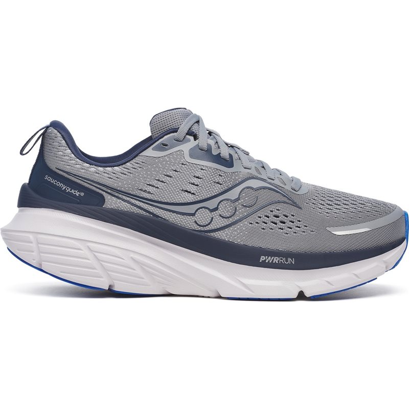 Saucony Guide 18 Wide Men Flint/Navy Flint/Navy 46,5