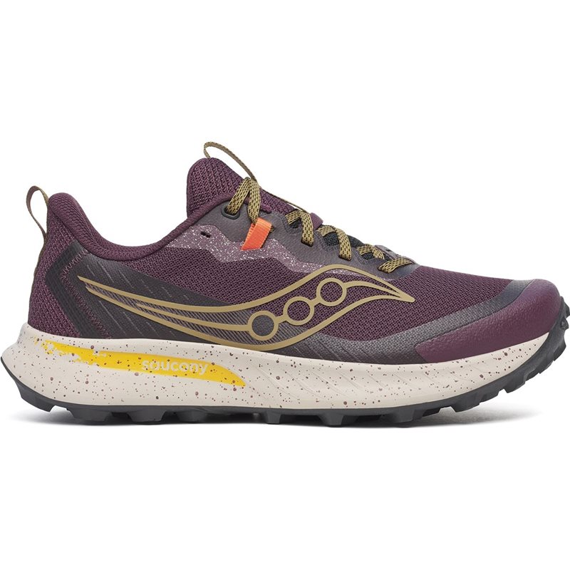 Saucony Peregrine 15 Men Wine/Kodiak Wine/Kodiak 46,5