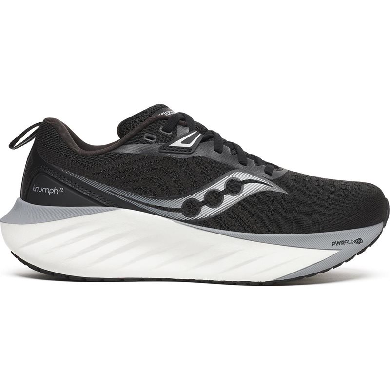 Saucony Triumph 22 Wide Wns Black/White Black/White 40.5
