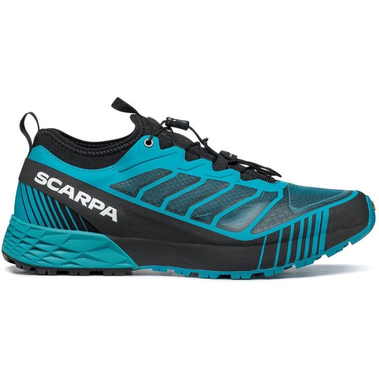 Scarpa Ribelle Run Shoes Men Azure/Black Azure/Black 43,5