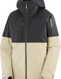 Salomon Salomon Women's Bashley Puff Jacket Deep Black/White Pepper