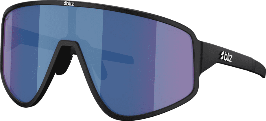 Bliz Bliz A004 Matte Black/Blue Mirror
