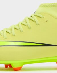 Nike Mercurial Superfly 10 Club FG Junior, gul