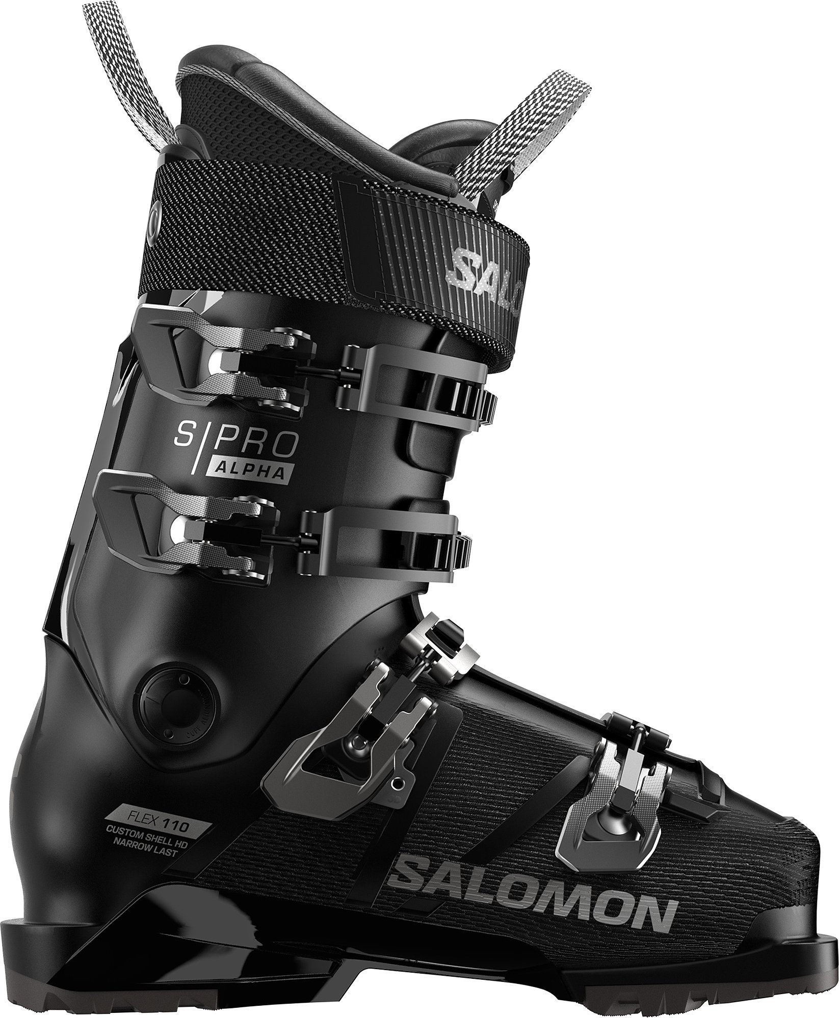 Salomon Salomon Men's S/Pro Alpha 110 Black/Dark Grey Met./Black