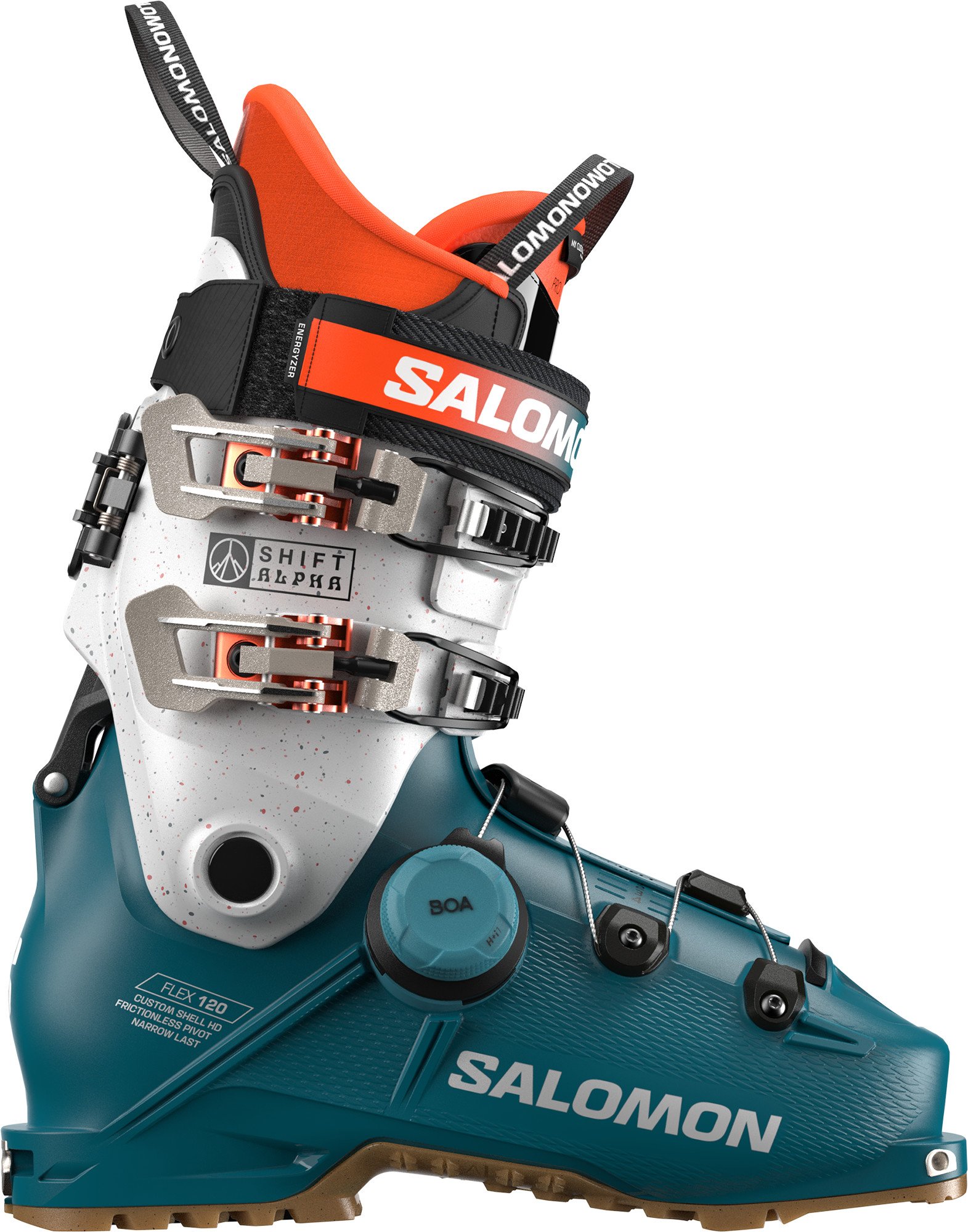 Salomon Salomon Men's Shift Alpha Boa 120 Dragonfly/Silver Met./Orange Tiger