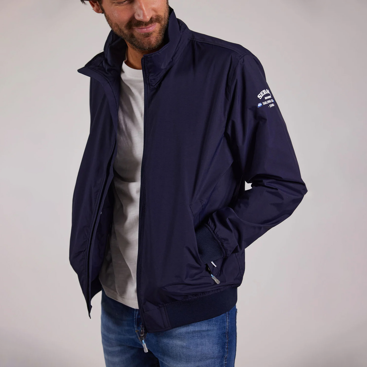 Seglarjacka Sebago Achab, Blue Marine (193), herr, XX-Large