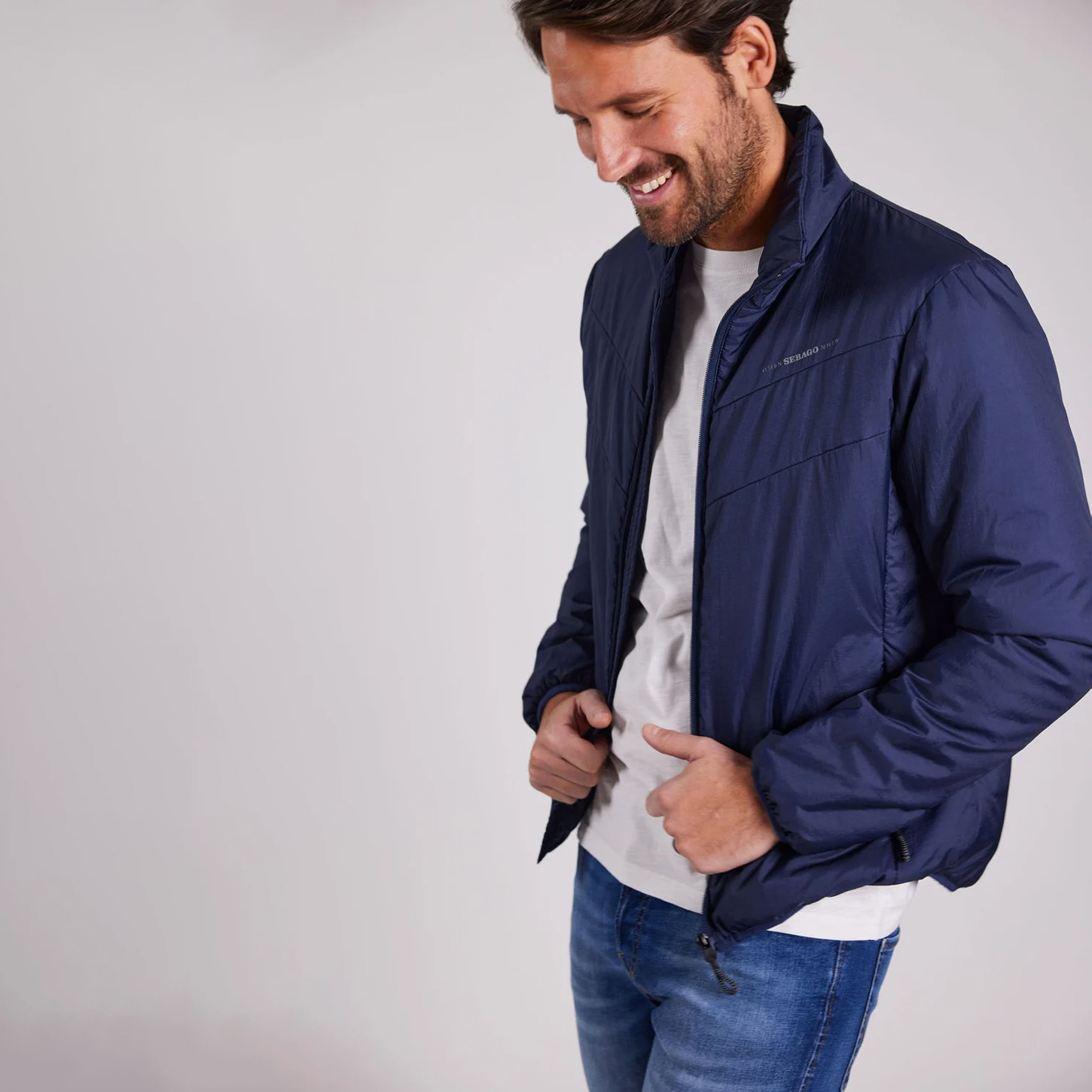 Seglarjacka Sebago Seb Liner Jacket, Navy, herr, XXX-Large