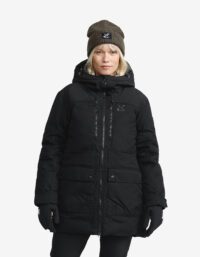 Revolution Race Outdoor Parka Dam Black, Storlek:XL