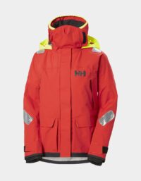 Seglarjacka Helly Hansen Skagen Pro, Alert Red, dam, X-Large