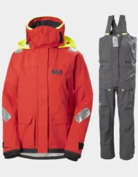 Seglarställ Helly Hansen Skagen Pro + Skagen Offshore, Alert Red + Ebony, dam, X-Small