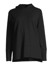 Casall Smooth Hood Sweater - Black