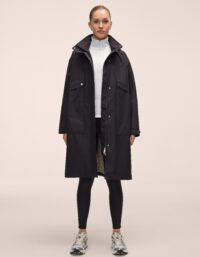 Casall Light Padded Rain Parka - Black