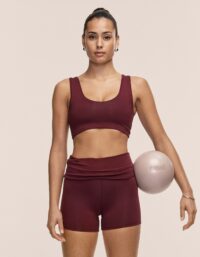 Casall Sublime Fling Bralette - Cherry Moon