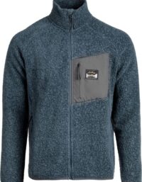 Lundhags Flok Wool Pile M Mellanlager Tröja Dark Sky Blue, M