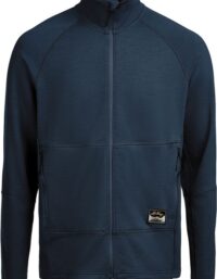 Lundhags Tived Merino Full Zip M Mellanlager Tröja Deep Blue, M