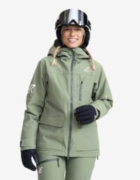 Revolution Race AccXel Insulated 2L Ski Jacket Dam Dusty Green, Storlek:XS