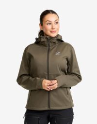 Revolution Race Responder Softshell Jacket  Dam Light Moss Gray, Storlek:S