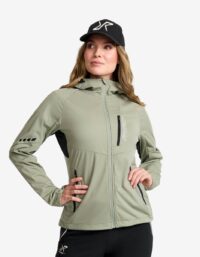 Revolution Race Pure Softshell Jacket Dam Shadow, Storlek:3XL