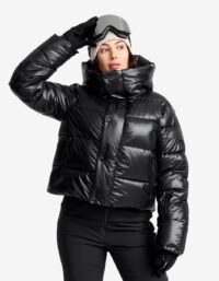 Revolution Race Raise Puffer Ski Jacket Dam Black, Storlek:M
