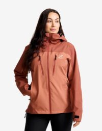 Revolution Race Silence Proshell 3L Jacket Dam Cedar Wood/Pink Mahogany, Storlek:3XL