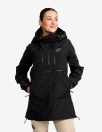 Revolution Race Outdoor Anorak Dam Black, Storlek:M