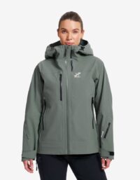 Revolution Race Cyclone 3L Shell Jacket Dam Balsam Green, Storlek:L