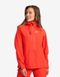 Revolution Race Cloud 3L Shell Jacket Dam Aurora Red, Storlek:M