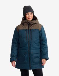 Revolution Race Outdoor Parka Dam Moonlit Ocean, Storlek:2XL