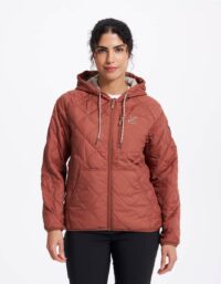 Revolution Race Tapa Quilt Insulated Jacket Dam Pink Mahogany, Storlek:M