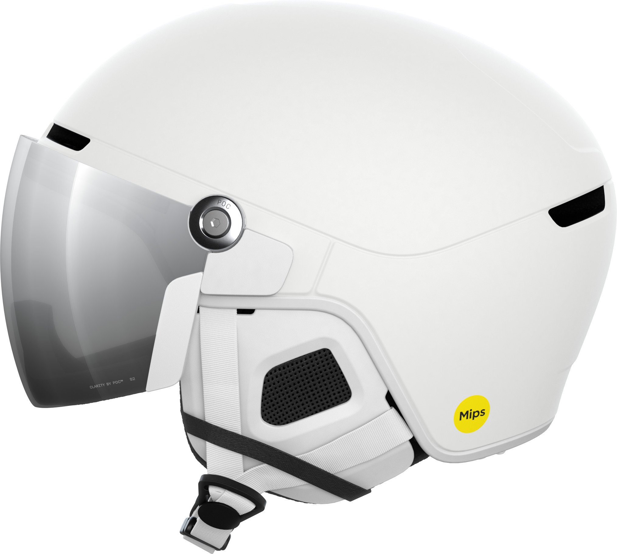 POC POC Obex Visor Hydrogen White/Clarity Universal/Partly Sunny/Silver