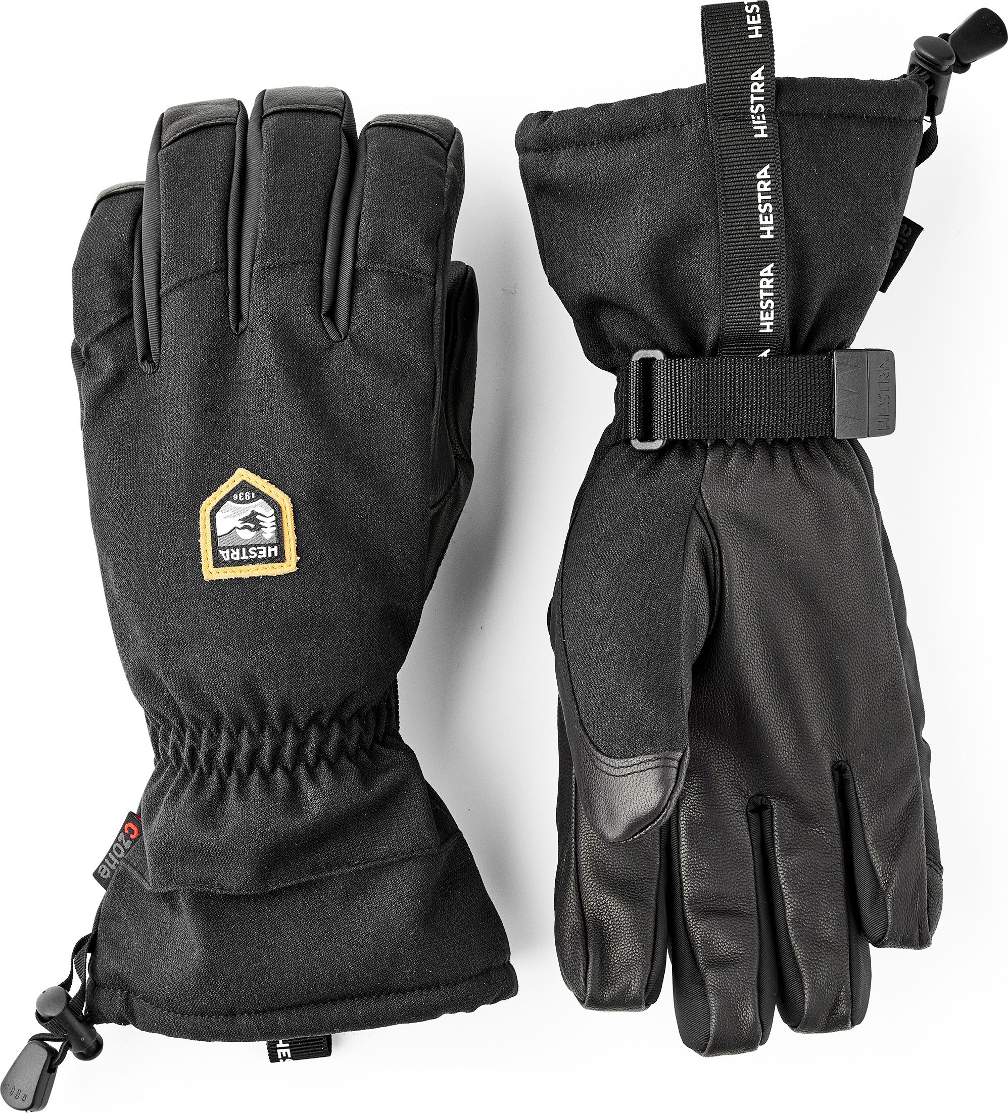 Hestra Hestra CZone Mountain - 5 Finger Black