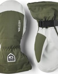 Hestra Hestra Army Leather Heli Ski Mitt Olive