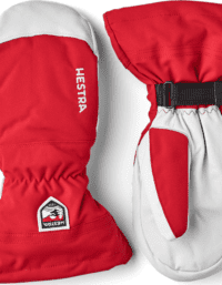 Hestra Hestra Army Leather Heli Ski Mitt Red
