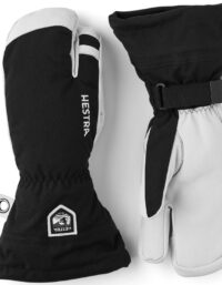 Hestra Hestra Army Leather Heli Ski 3-Finger Black