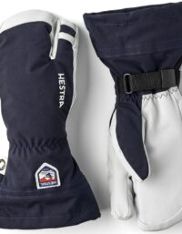 Hestra Hestra Army Leather Heli Ski 3-Finger Marine