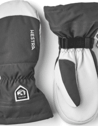 Hestra Hestra Army Leather Heli Ski Mitt Grey