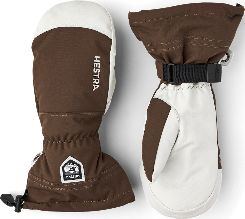 Hestra Hestra Army Leather Heli Ski Mitt Espresso