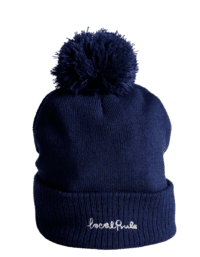 Local Rule Local Rule Pom Pom Mössa - Mörkblå