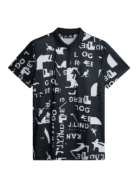 J.Lindeberg J.Lindeberg Miro Print Polo - Svart