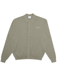 Students Golf Students Golf Jude L/S Knit Cardigan Sweater - Kelp