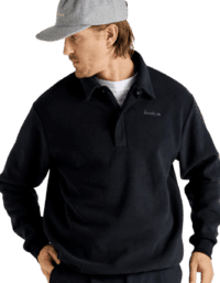 Local Rule Local Rule Q-zip Fleece Sweatshirt - Svart