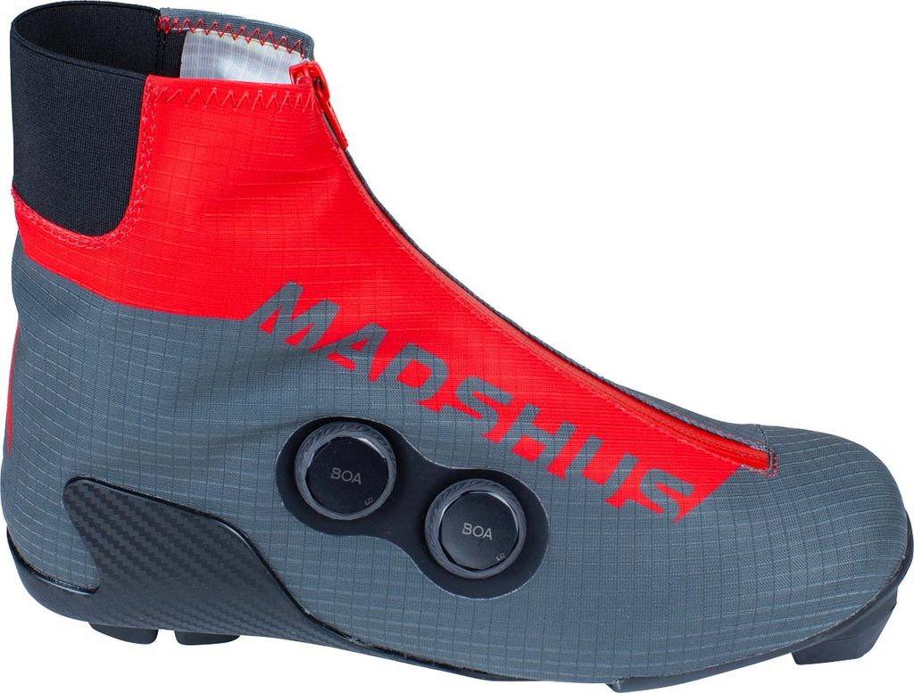Madshus Race Pro Classic BOA Längdpjäxor Black/Grey, EU 45