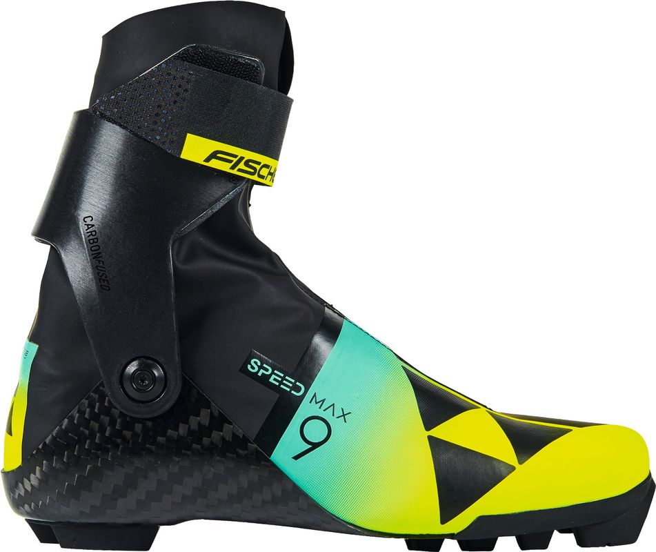 Fischer Speedmax 9 Skate Längdpjäxor Black, EU 45